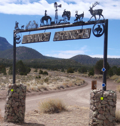 Lamance Ranch Gateway, NM.